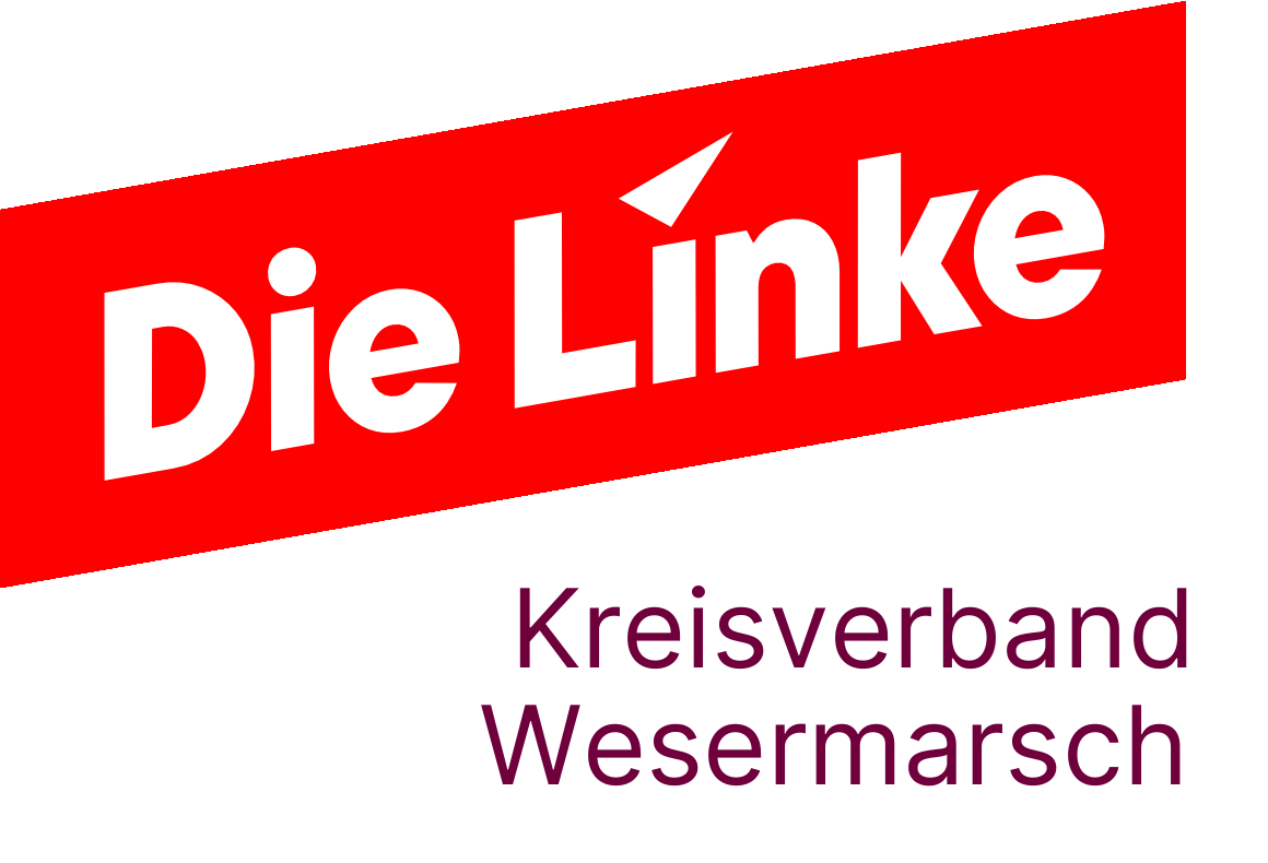 Logo des Kreisverbandes Die Linke Wesermarsch