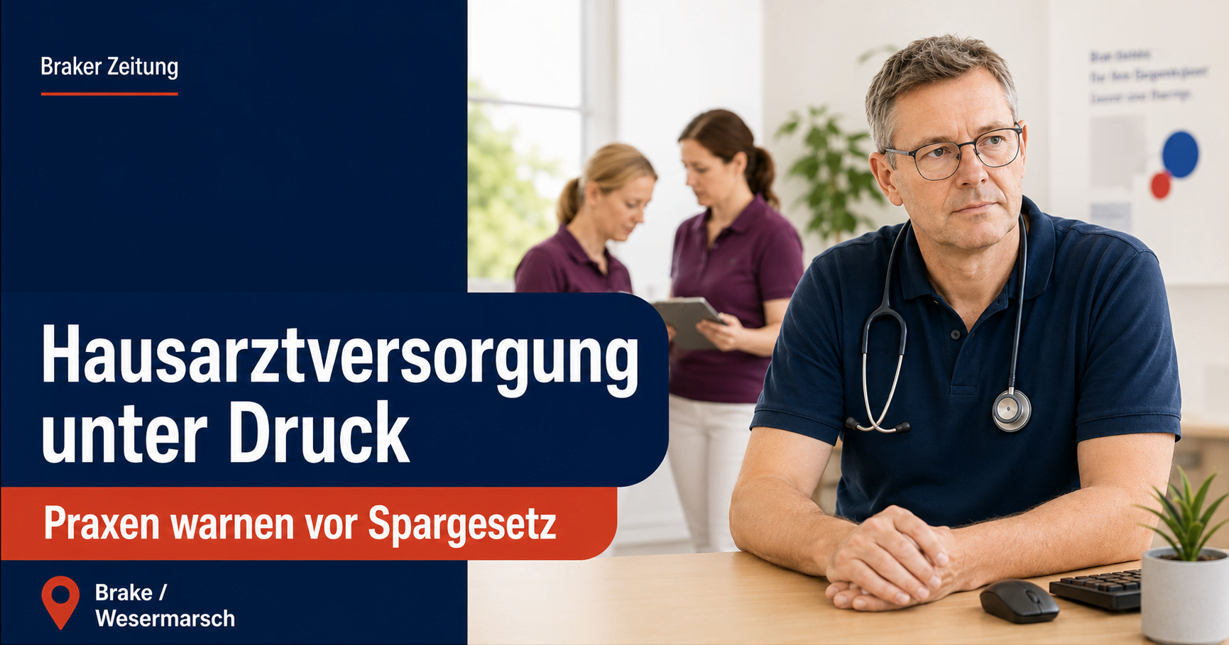 Hausarztversorgung unter Druck in Brake und der Wesermarsch