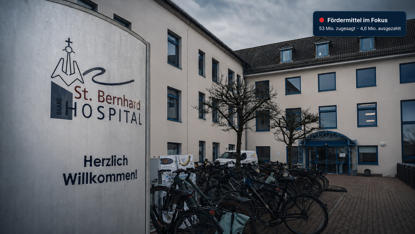 Krankenhaus Brake: Fördermittel im Fokus
